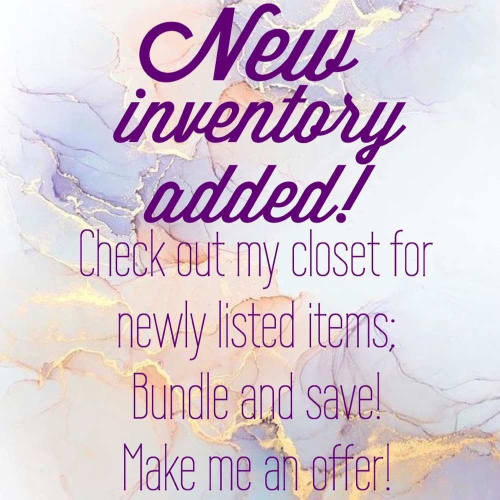 🚨 New inventory added! 🛍